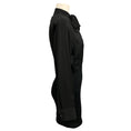 Load image into Gallery viewer, Prada Black Long Sleeved Silk Cady and Wool Knit Mini Dress