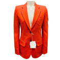 Load image into Gallery viewer, Chloe Orange Two Button Cotton Jacket