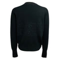 Load image into Gallery viewer, Peserico Black / Silver Shimmer Knit Cardigan Sweater with Monili