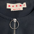 Load image into Gallery viewer, Marni Black Sleeveless Zip Front Dress