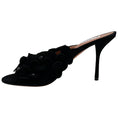 Load image into Gallery viewer, Alaia Black Suede Confetti Mules