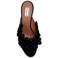 Load image into Gallery viewer, Alaia Black Suede Confetti Mules