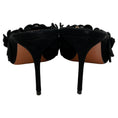 Load image into Gallery viewer, Alaia Black Suede Confetti Mules