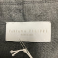 Load image into Gallery viewer, Fabiana Filippi Dark Grey Button Front Linen Jacket