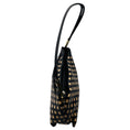 Load image into Gallery viewer, Bottega Veneta Vintage Black / Tan Intrecciato Woven Leather Shoulder Bag
