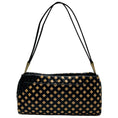 Load image into Gallery viewer, Bottega Veneta Vintage Black / Tan Intrecciato Woven Leather Shoulder Bag