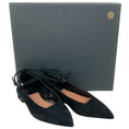 Load image into Gallery viewer, Laurence Dacade Black Suede Ilona Flats