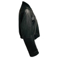 Load image into Gallery viewer, Zadig & Voltaire Black / Green Bunta Reversible Leather Jacket