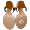 Load image into Gallery viewer, Laurence Dacade White Leather Rosange Studded Platform Sandals