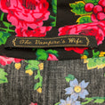 Load image into Gallery viewer, The Vampire's Wife Black / Pink Multi Floral Cotton Dress