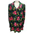 Load image into Gallery viewer, The Vampire's Wife Black / Pink Multi Floral Cotton Dress