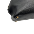 Load image into Gallery viewer, Tom Ford Black / Gold Zipper Detail Grained Leather Hobo Bag