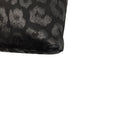 Load image into Gallery viewer, Lanvin Dark Grey Metallic Leopard Print Clutch with Gold Chain Strap
