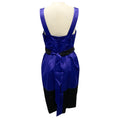 Load image into Gallery viewer, Vera Wang Lavender Label Royal Purple Silk Satin Cocktail Dress