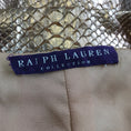 Load image into Gallery viewer, Ralph Lauren Collection Rose Gold Metallic Snakeskin Leather Blazer
