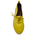 Load image into Gallery viewer, Loro Piana Yellow Leather Espadrille Flats