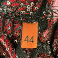 Load image into Gallery viewer, Missoni Pink / Black / Silver Sequined Striped Knit Cardigan Sweater