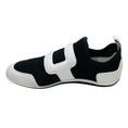 Load image into Gallery viewer, Roger Vivier Black / White Techno and Leather Slip On Flats