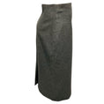 Load image into Gallery viewer, Ralph Lauren Collection Charcoal Grey Cashmere Pencil Skirt