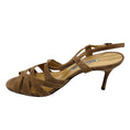 Load image into Gallery viewer, Manolo Blahnik Beige Strappy Suede Leather Sandals