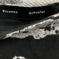Load image into Gallery viewer, Proenza Schouler Black / White Floral Jacquard Mini Skirt