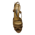 Load image into Gallery viewer, Manolo Blahnik Beige Strappy Suede Leather Sandals