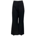 Load image into Gallery viewer, Jil Sander Black Cropped High Waist Pants