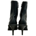 Load image into Gallery viewer, Stella McCartney Black Leather Ryder Stretch Boots with Studs