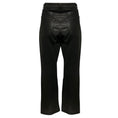 Load image into Gallery viewer, L'Agence Black Noir Coated Oriana High Rise Straight Jeans