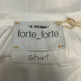 Load image into Gallery viewer, forte_forte White Blanco Carousel des Sylphes Embroidery Voile Shirt