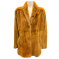 Load image into Gallery viewer, Sprung Freres Camel Mink Fur Coat