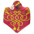 Load image into Gallery viewer, Hermes Red / Gold Multi Palefroi Square Silk Twill Scarf