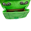 Load image into Gallery viewer, MCM Light Green Leather Travia Crossbody Bag