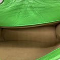 Load image into Gallery viewer, MCM Light Green Leather Travia Crossbody Bag