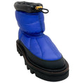 Load image into Gallery viewer, Sacai Cobalt Blue Micro Puffer Ankle Boots