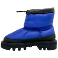 Load image into Gallery viewer, Sacai Cobalt Blue Micro Puffer Ankle Boots