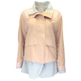 Load image into Gallery viewer, Sacai Blush Pink / Grey Layered Full Zip Jacket
