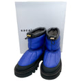 Load image into Gallery viewer, Sacai Cobalt Blue Micro Puffer Ankle Boots
