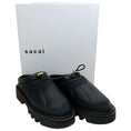 Load image into Gallery viewer, Sacai Black Micro Puffer Mules