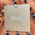 Load image into Gallery viewer, Malej Sorbet Orange Embroidered Long Sleeved Mini Dress