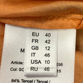 Load image into Gallery viewer, Malej Sorbet Orange Embroidered Long Sleeved Mini Dress