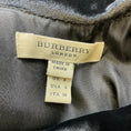 Load image into Gallery viewer, Burberry Black Sleeveless Velvet Dress