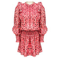 Load image into Gallery viewer, Ramy Brook Pink Penelope Printed Ruffle Mini Dress