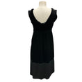 Load image into Gallery viewer, Burberry Black Sleeveless Velvet Dress