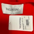 Load image into Gallery viewer, Valentino Orange Feather Trimmed Wool Cape