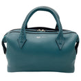 Load image into Gallery viewer, Metier Lost at Sea Teal Blue Verite City Small Handmade Italian Calfskin Leather Handbag