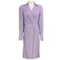 Load image into Gallery viewer, Equipment Lilac Purple Gilliane Wrap Midi Dress
