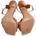Load image into Gallery viewer, Casadei Blush Organza Geraldine Helen Sandals