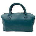 Load image into Gallery viewer, Metier Lost at Sea Teal Blue Verite City Small Handmade Italian Calfskin Leather Handbag