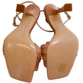 Load image into Gallery viewer, Casadei Blush Organza Geraldine Helen Sandals